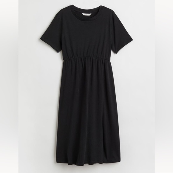 H&M Maternity Black Dress Medium - Picture 1 of 7